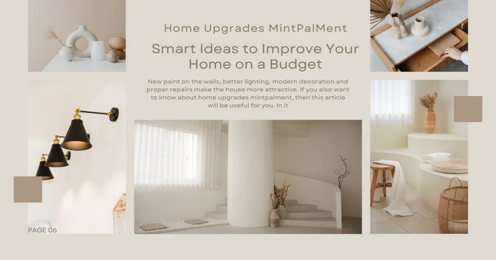 home upgrades mintpalment