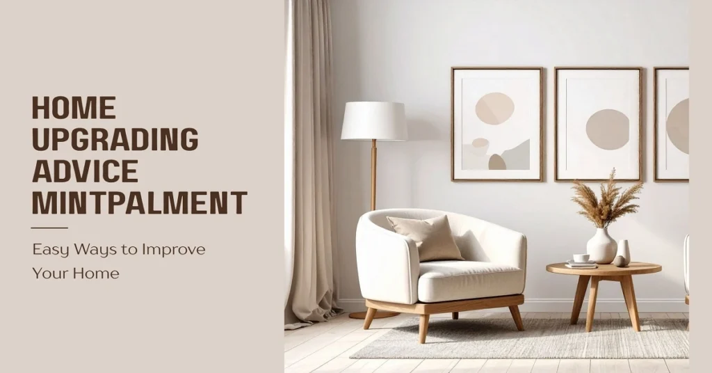 home upgrading advice mintpalment